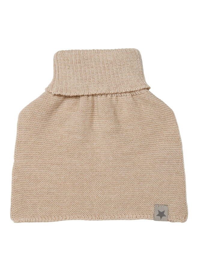 Huttelihut  Halswärmer Turtle sand beige