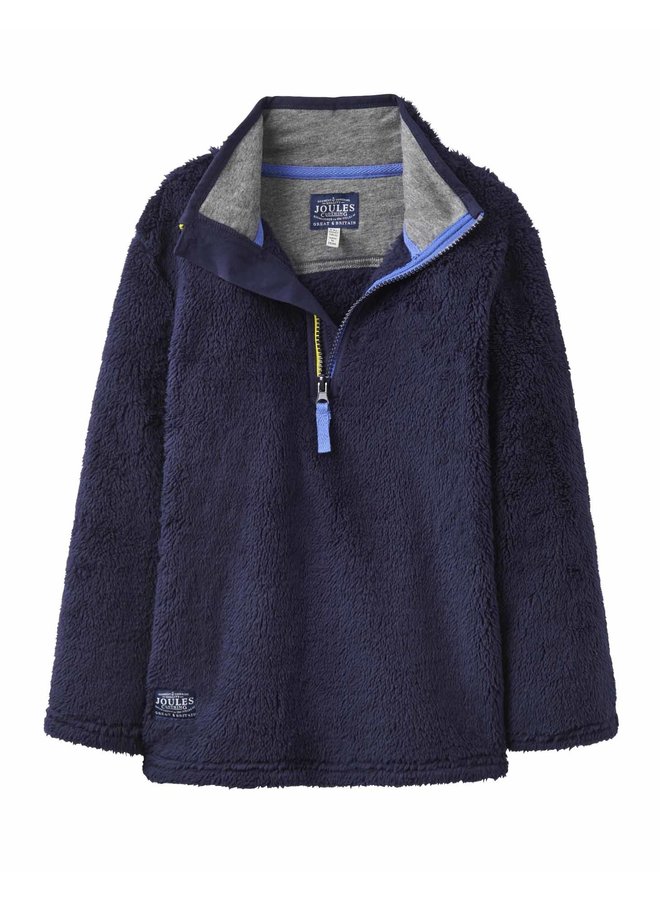 TOM JOULE Fleecetroyer Pullover navy