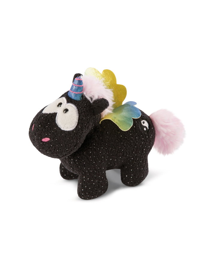 NICI Einhorn schwarz Yin 13cm stehend