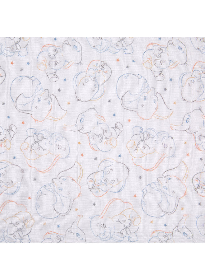 aden + anais Swaddles 3er Pack my Darling Dumbo ©Disney