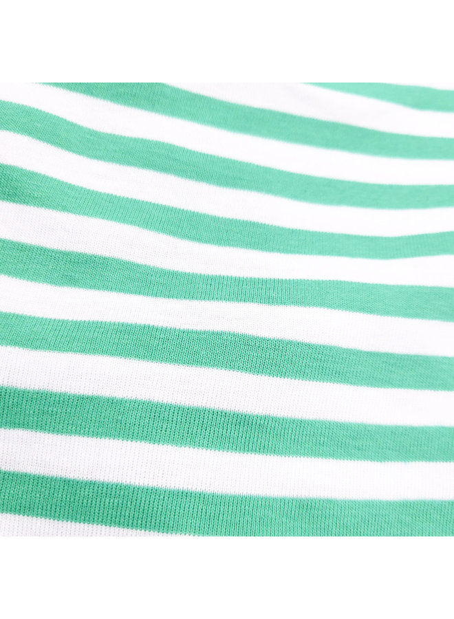 Petit Bateau Schal grün mit weißen  Punkten