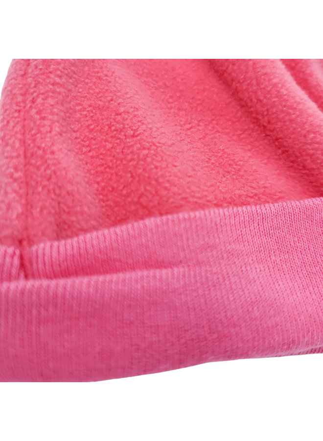 Petit Bateau süße weiche Fleece Mütze pink