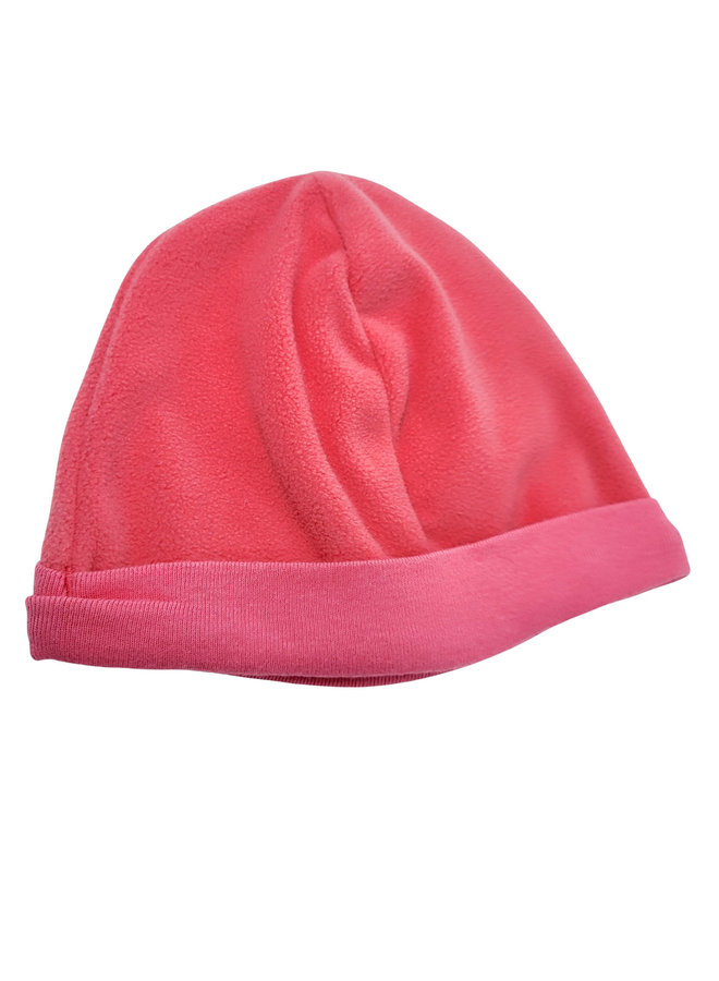 Petit Bateau süße weiche Fleece Mütze pink