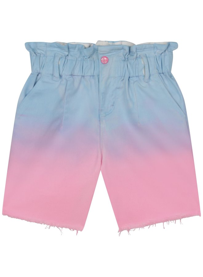 Billieblush coole Farbverlauf Shorts rosa/ hellblau