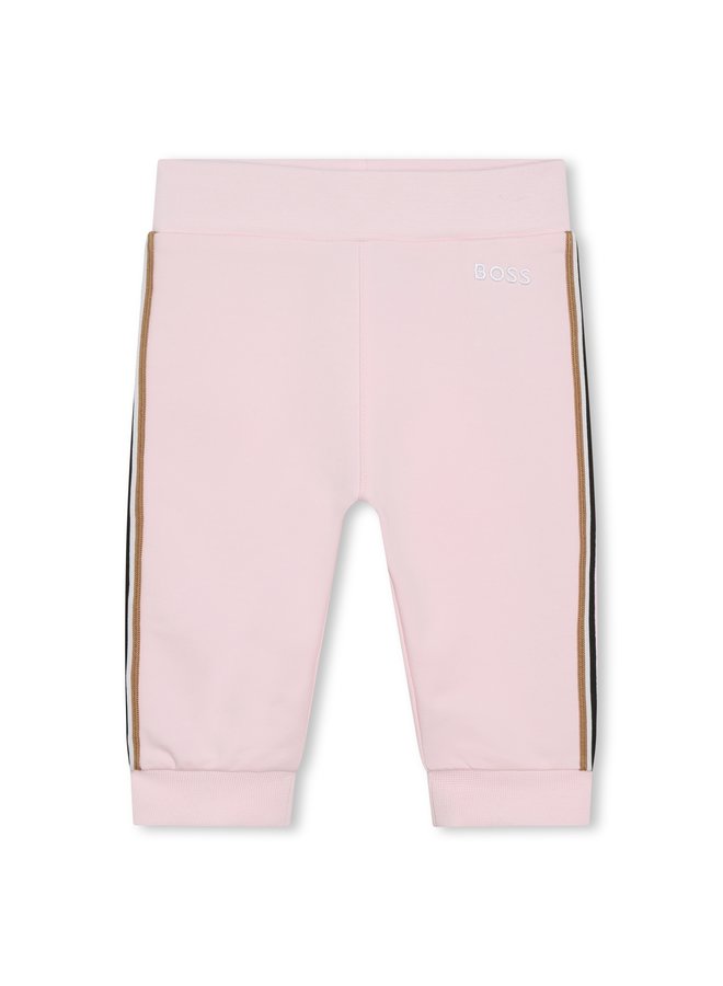 BOSS rosa Baby Jogginganzug Set 3 teilig