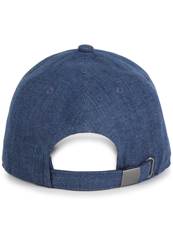 HUGO Kids Kappe denim mit Patch Front Logo