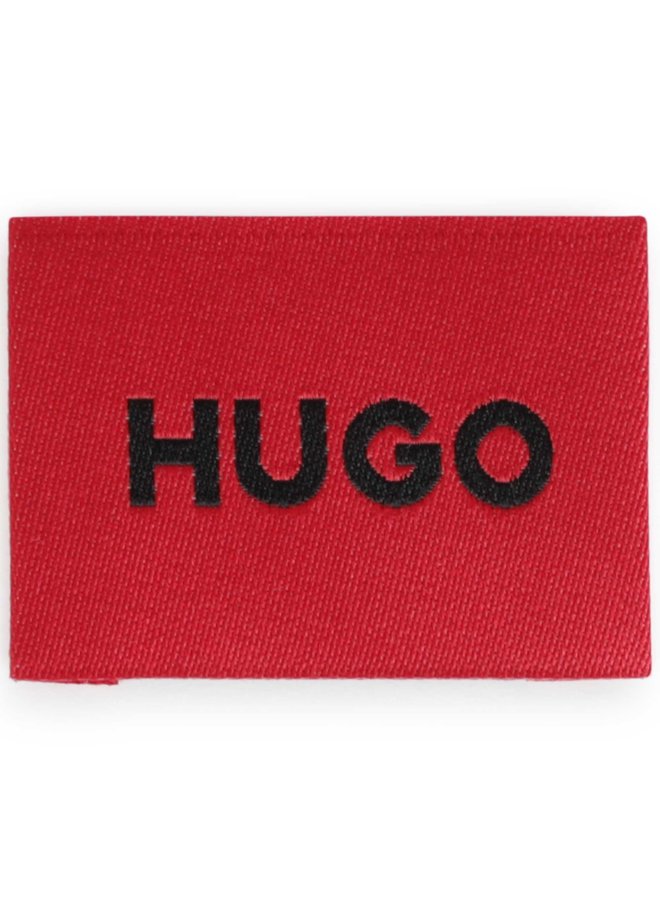 HUGO Kids Kappe denim mit Patch Front Logo