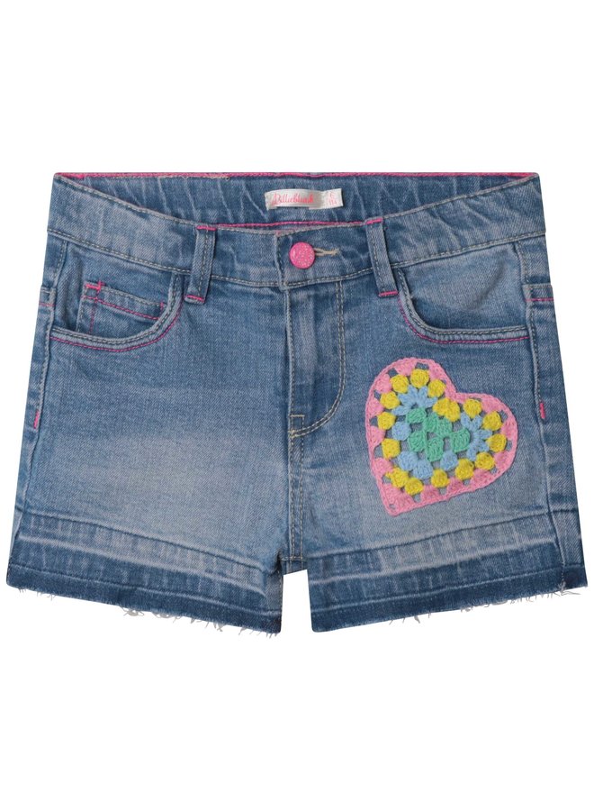 Billieblush coole Jeans Shorts blau