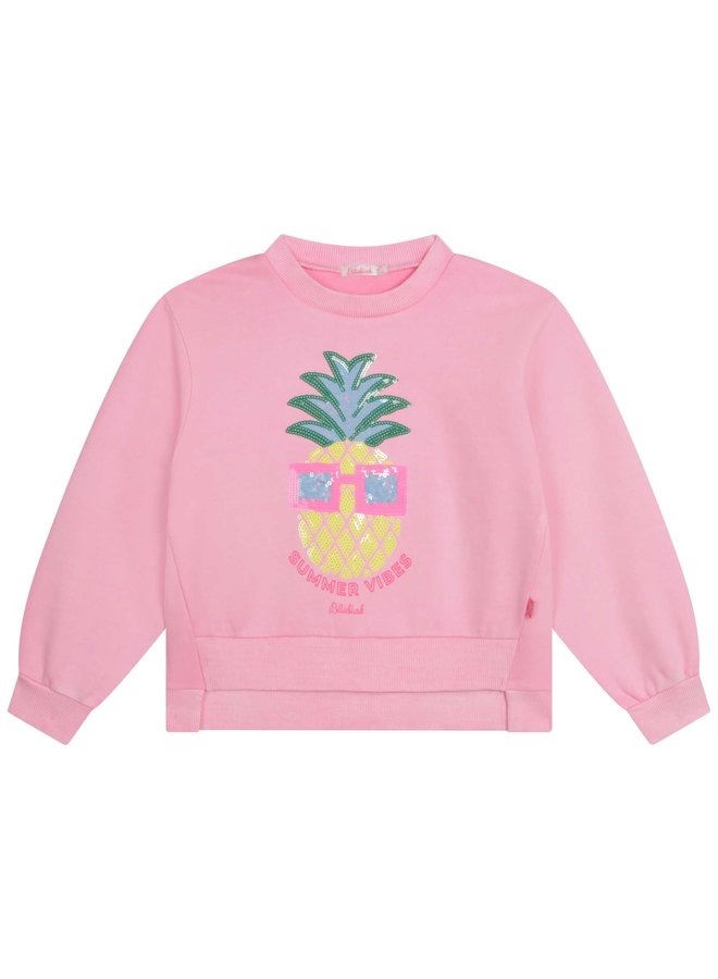 Billieblush Sweater pink mit Ananas