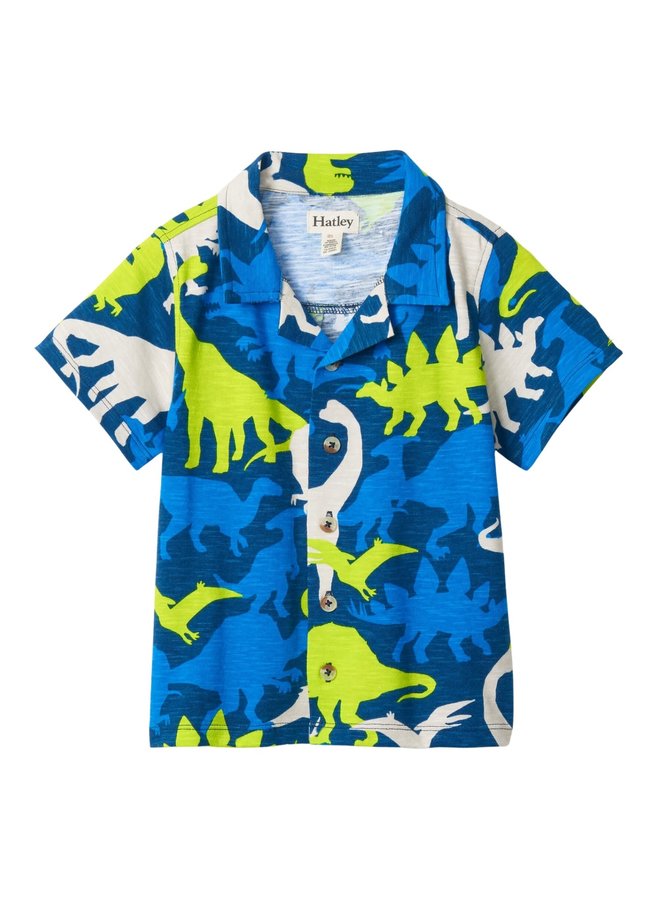 Hatley Dino Hemd mit Knopfleiste