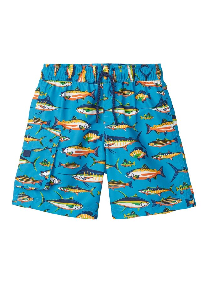 Hatley Badehose für Jungs mit Fischmotiv