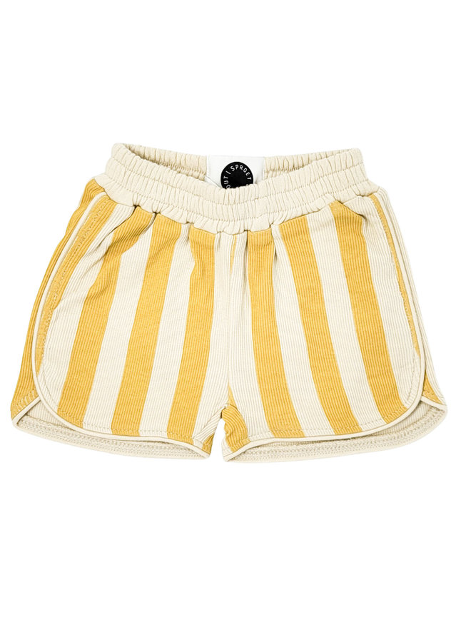 Sproet & Sprout gestreifte Shorts aus 100% Bio-Baumwolle