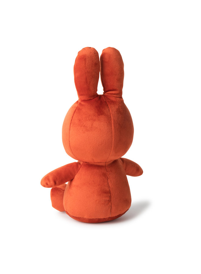 Miffy Sitting Velvet samtig terra / terracotta 23 cm