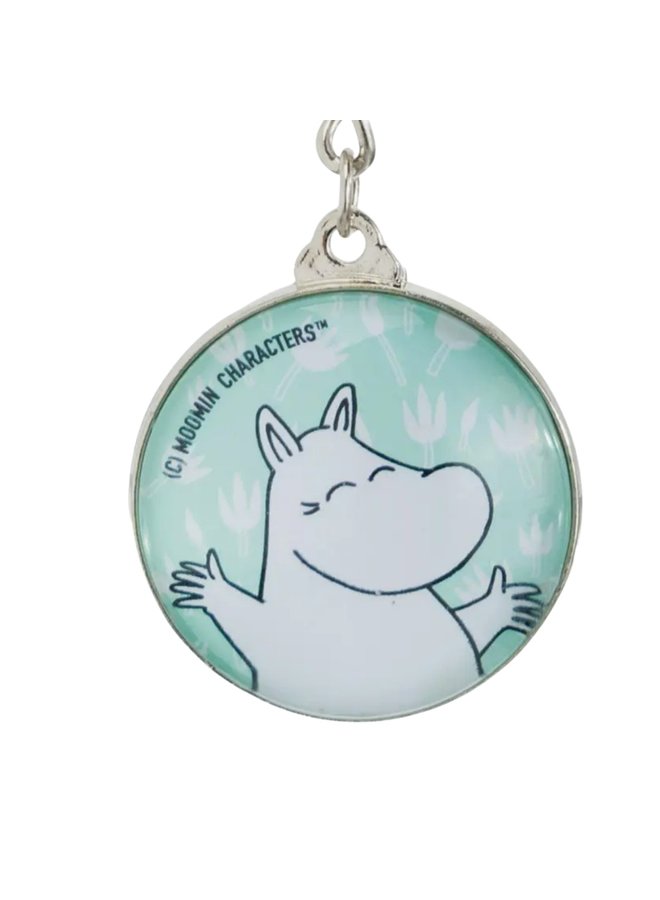 Mumin Happy  Schlüsselanhänger türkis - Nordicbuddies