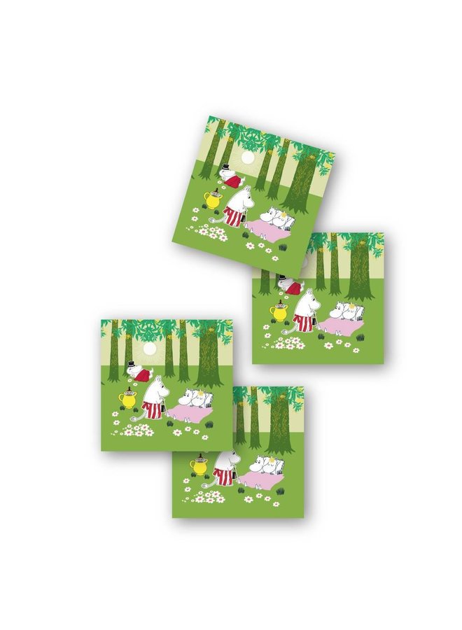 Opto Design  Moomin Untersetzer Set