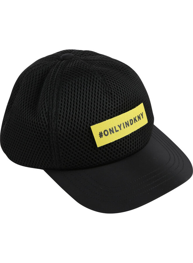 DKNY KIDS Basecap Kappe schwarz gelb -  #ONLYINDKNY