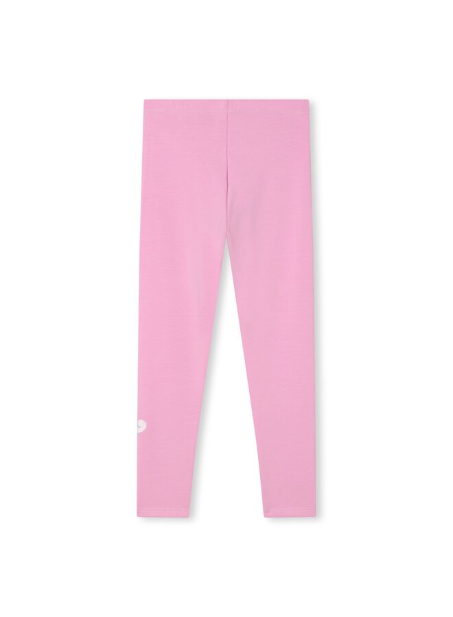 Billieblush Leggings rosa mit glitzermotiv