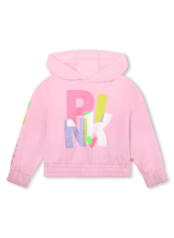 Billieblush Sweater pink mit Schriftzug