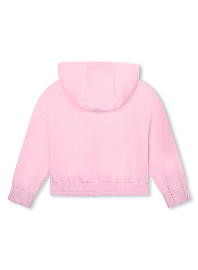 Billieblush Sweater pink mit Schriftzug