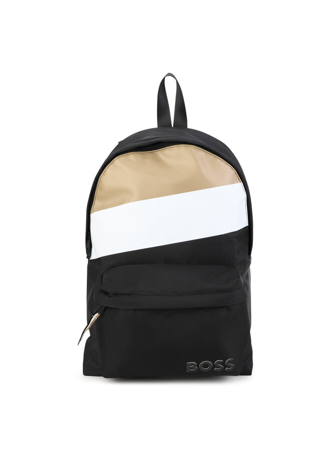 HUGO BOSS KIDS Rucksack aus canvas