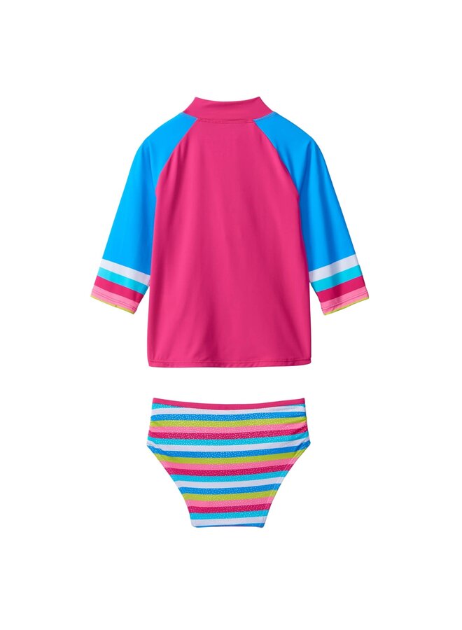 Hatley Hatley UV Schutz Badenzug  rainbow stripe rashguard
