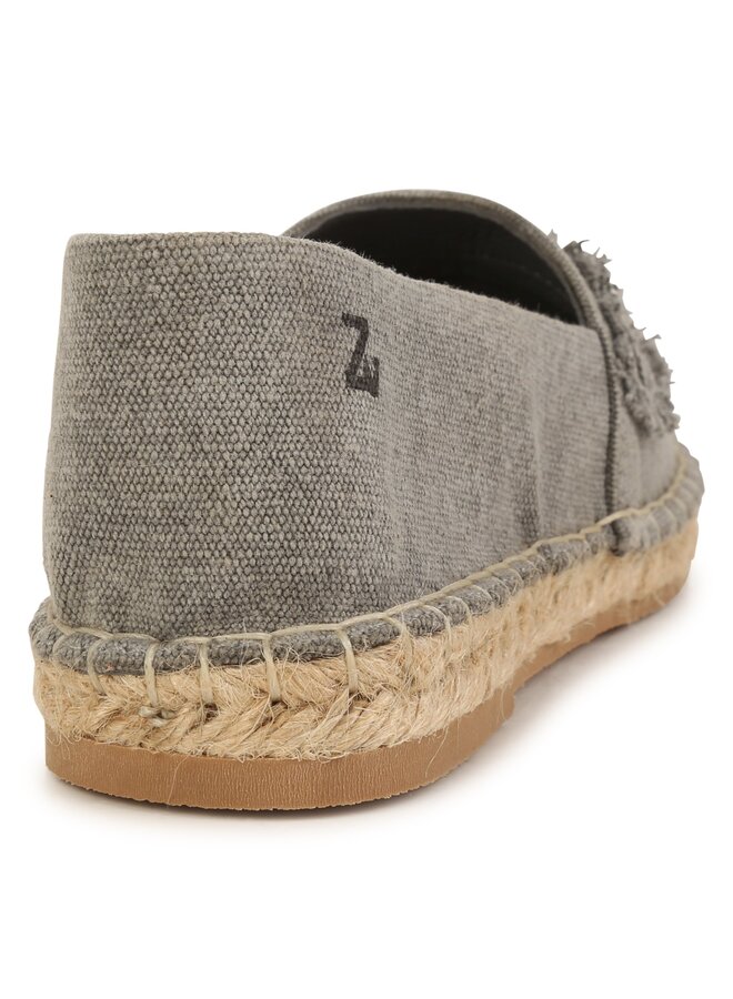 Zadig & Voltaire Espandrilles beige mit Logo Stitching