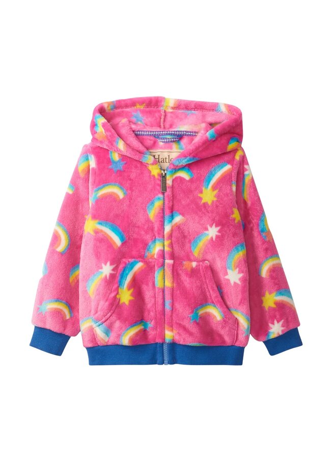 Hatley Fleecejacke mit Sternschnuppen