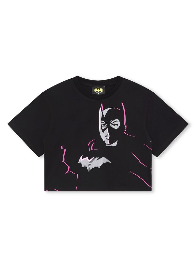 DKNY Kids T-Shirt Batgirl schwarz