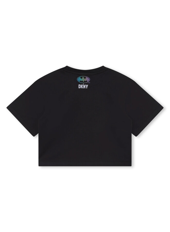 DKNY Kids T-Shirt Batgirl schwarz