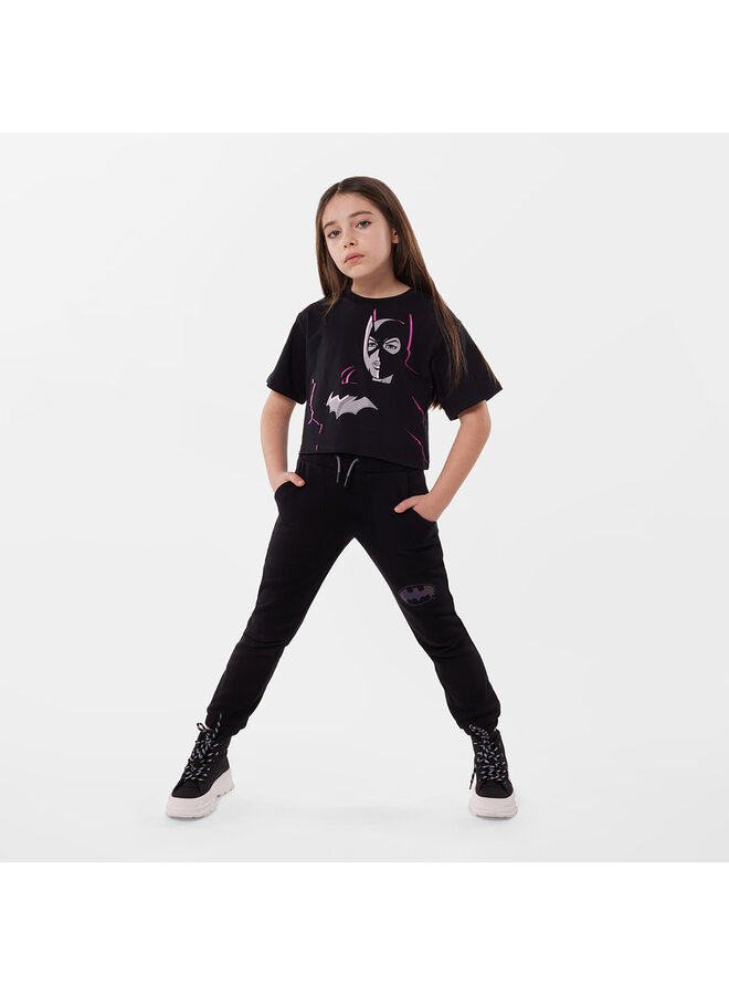 DKNY Kids T-Shirt Batgirl schwarz