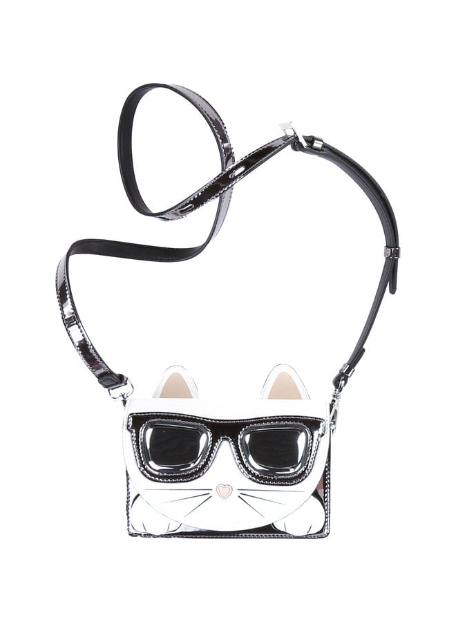 KARL LAGERFELD KIDS Tasche Choupette gold silber