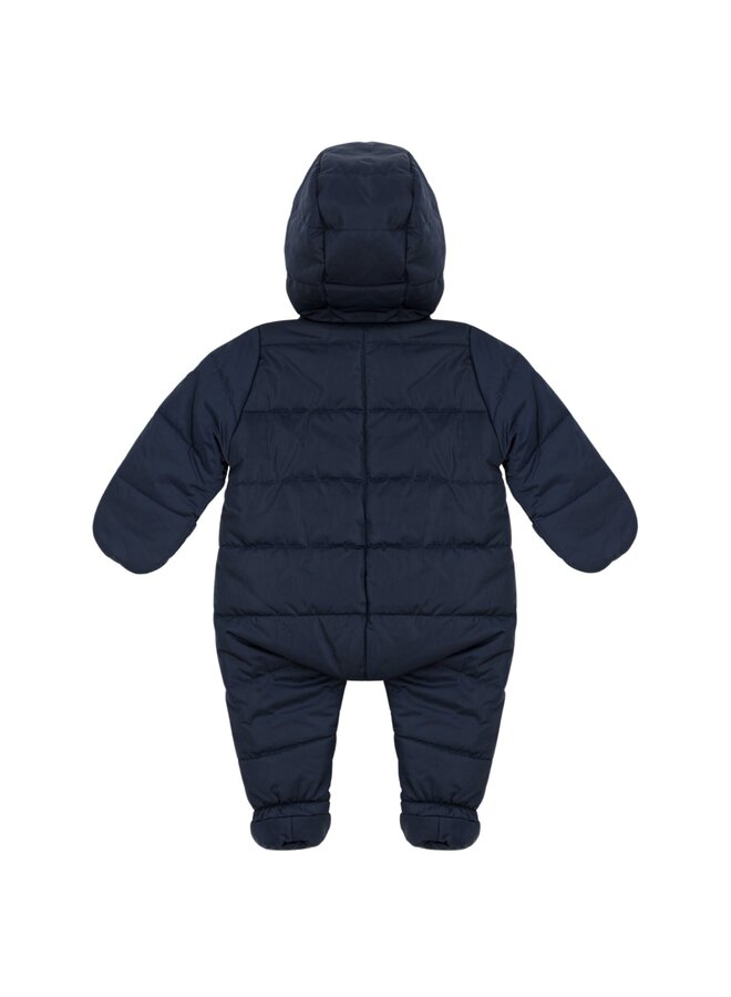 Petit Bateau Baby Schneeanzug navy