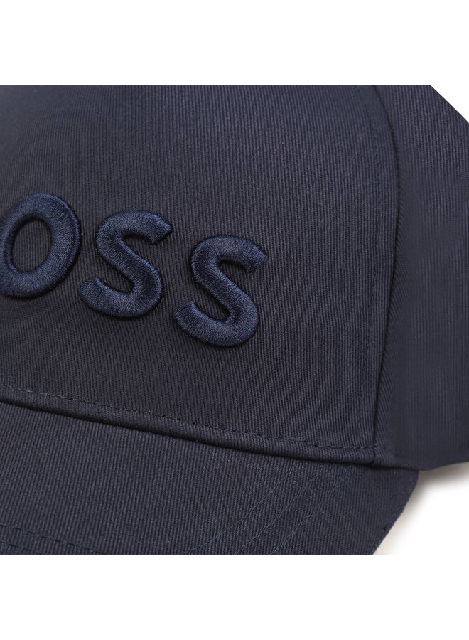 BOSS Kids Kappe schwarz mit mit Stitching und Batman Logo