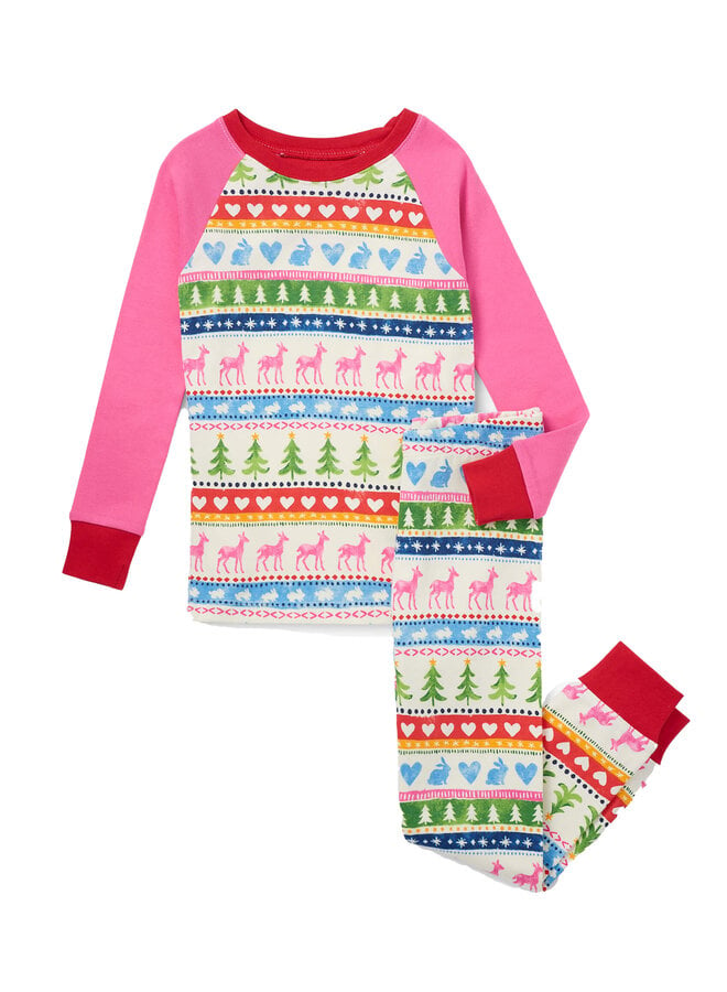 Hatley Schlafanzug fair isle  Weihnachten