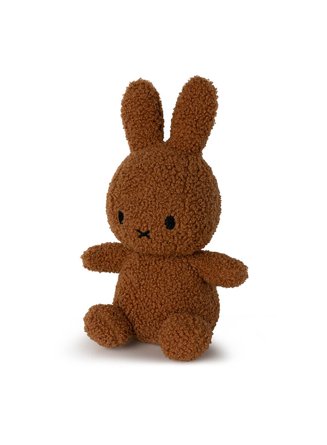 Miffy sitzend Teddy  23 cm 100% recycled braun / cinnamon