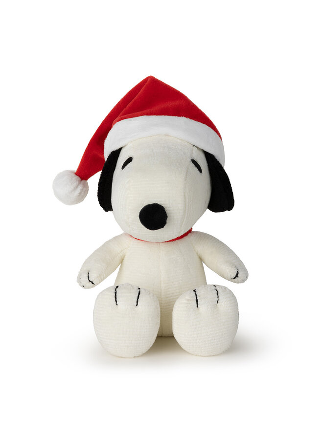 Snoopy Cordury  mit Weihnachtsmütze von Peanuts x Bon Ton Toys – Ein Kuschelfreund mit Stil 17cm