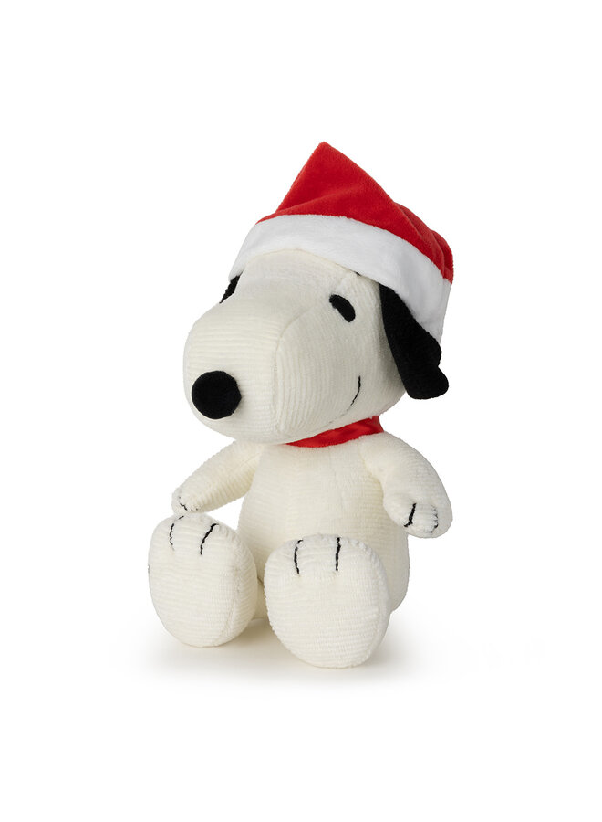 Snoopy Cordury  mit Weihnachtsmütze von Peanuts x Bon Ton Toys – Ein Kuschelfreund mit Stil 17cm