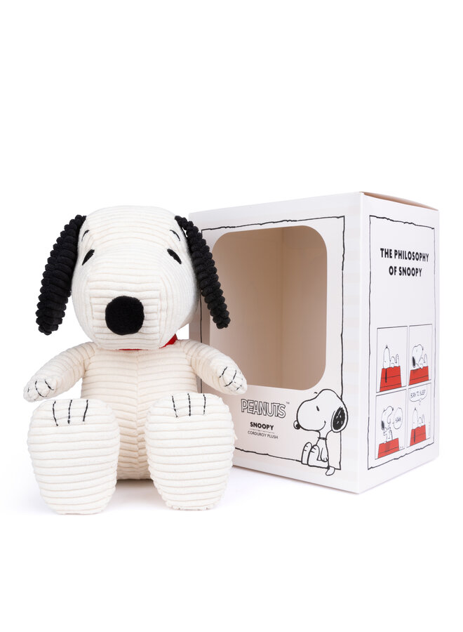 Snoopy Cordury  von Peanuts x Bon Ton Toys – mit Geschenkbox 27cm