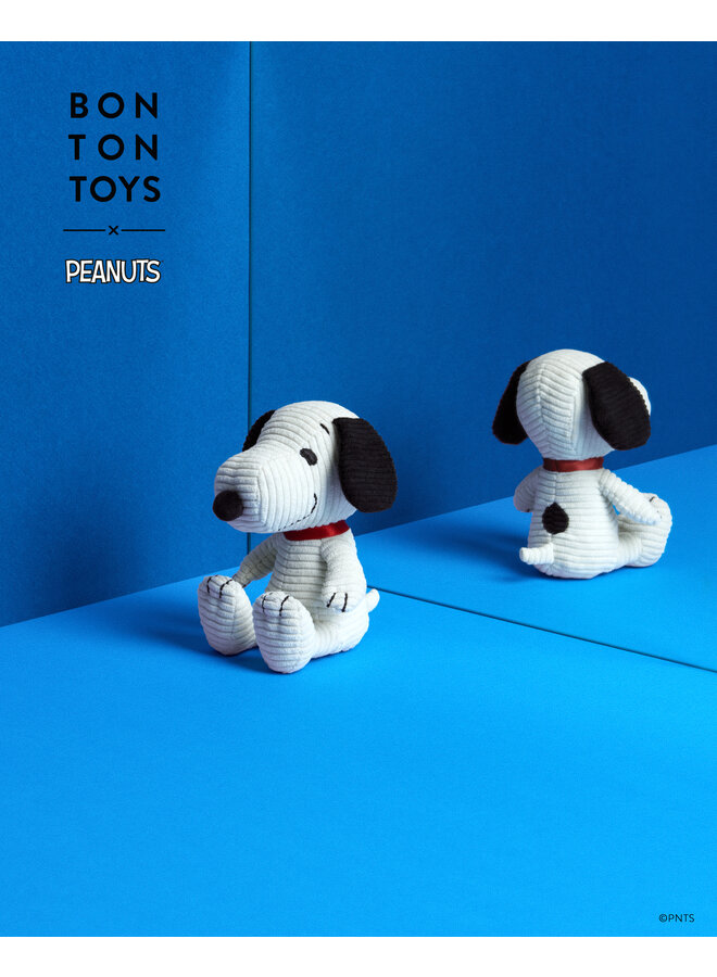 Snoopy Cordury  von Peanuts x Bon Ton Toys – Ein Kuschelfreund mit Stil 12cm
