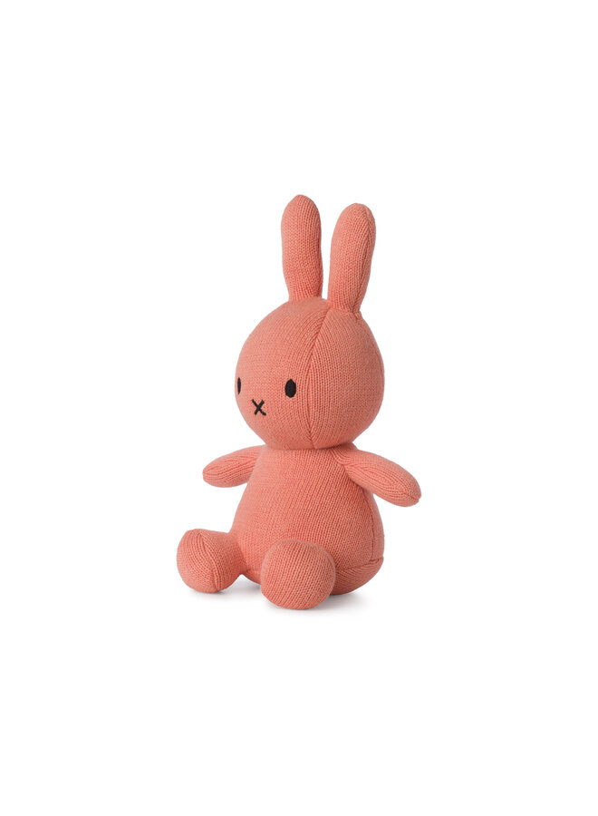 Miffy terry sitzend Organic Cotton Peachy Pink 23 cm