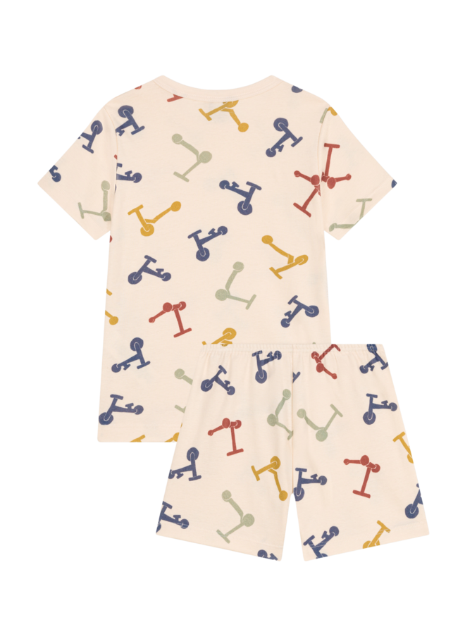 Petit Bateau Pyjama mit Roller-Print
