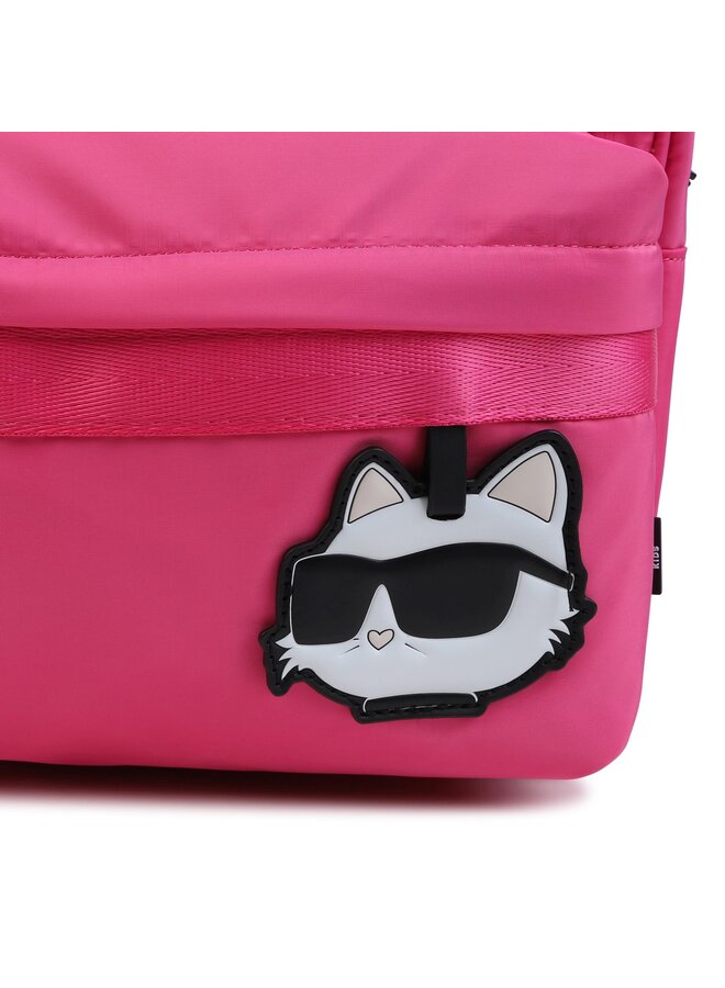 KARL LAGERFELD KIDS Rucksack Choupette in pink