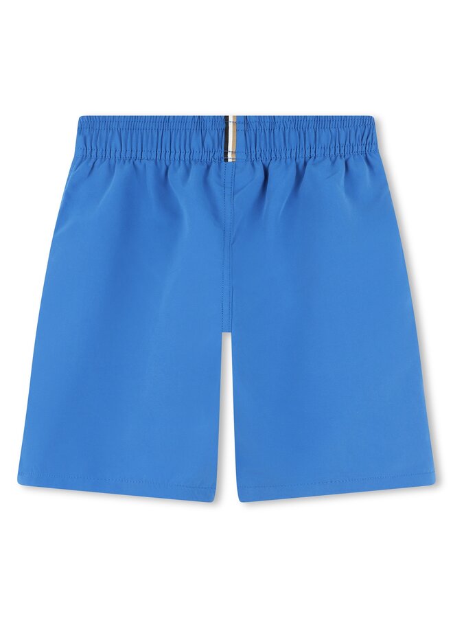 BOSS Surfershorts blau mit Logo