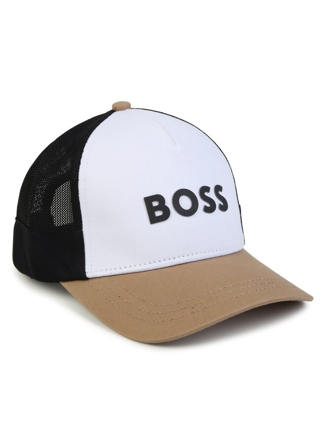 BOSS Kids Kappe mehrfarbig mit Logo