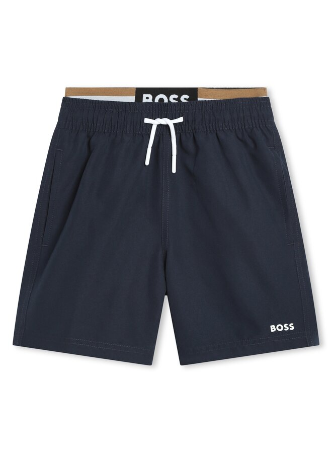 BOSS Surfershorts dunkelblau