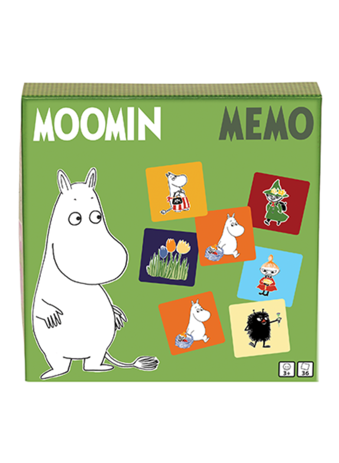 Barbo Toys Moomin  ©Moomin Characters - Memory mit 18 Pärchen - Copy