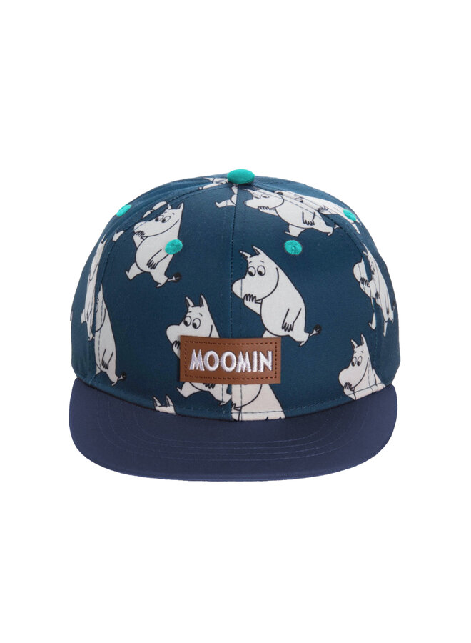 Nordicbuddies - Moomin Happy Kids Cap navy Mumintroll