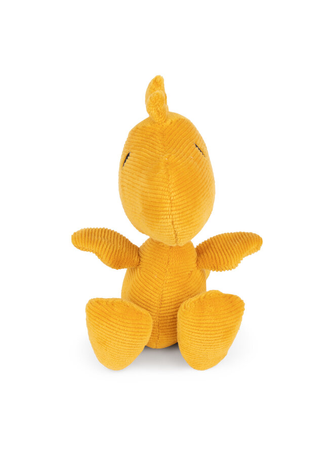 Woodstock Cordury warm yellow von Peanuts x Bon Ton Toys – mit Geschenkbox 15cm