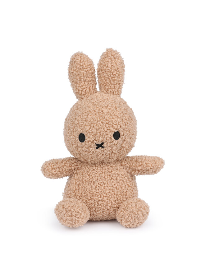 Miffy sitzend Tiny Teddy  23 cm 100% recycled beige