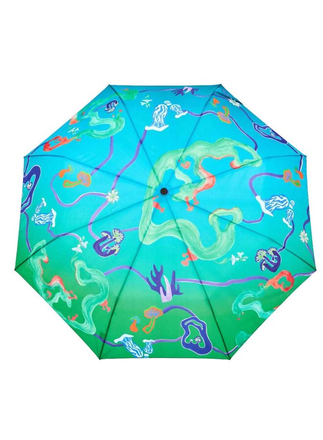 ORIGINAL DUCKHEAD EU Regenschirm Aqua Fungi mit Entenkopf